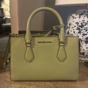 Green Michael Kors Cross Body